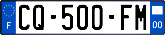 CQ-500-FM