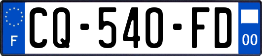 CQ-540-FD