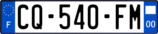 CQ-540-FM