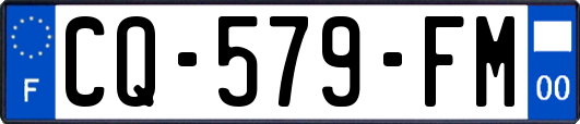 CQ-579-FM