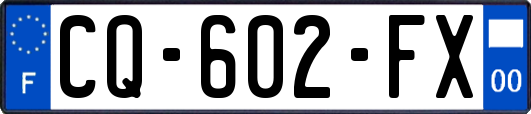 CQ-602-FX