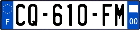 CQ-610-FM