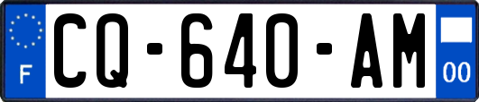 CQ-640-AM