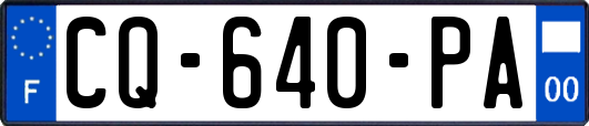 CQ-640-PA