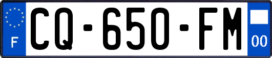 CQ-650-FM