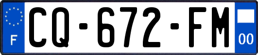 CQ-672-FM