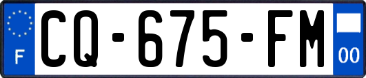 CQ-675-FM