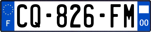 CQ-826-FM