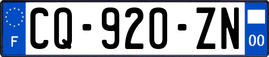 CQ-920-ZN