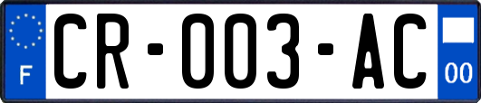 CR-003-AC