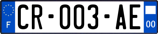 CR-003-AE