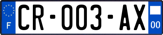 CR-003-AX