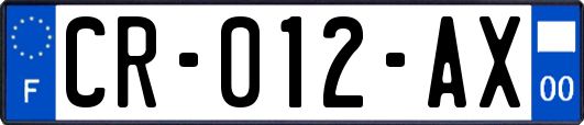 CR-012-AX