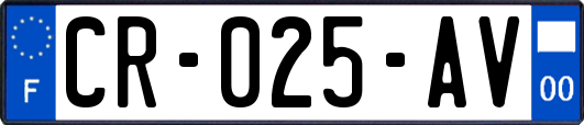 CR-025-AV