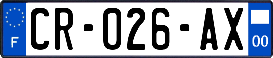 CR-026-AX