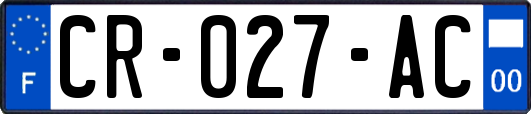 CR-027-AC