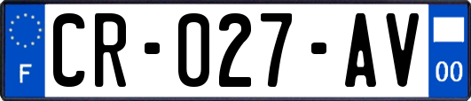 CR-027-AV