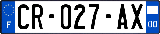 CR-027-AX