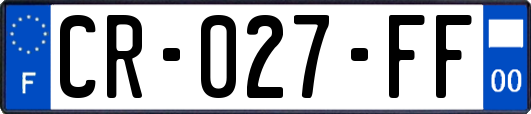 CR-027-FF