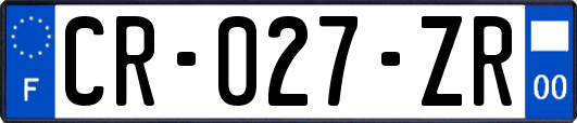 CR-027-ZR