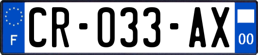 CR-033-AX