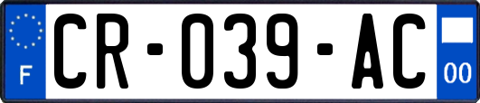 CR-039-AC