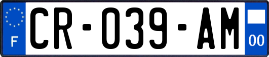 CR-039-AM