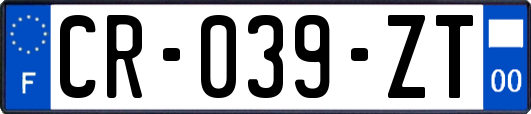 CR-039-ZT