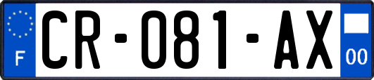 CR-081-AX