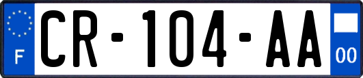 CR-104-AA