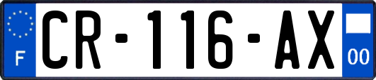 CR-116-AX