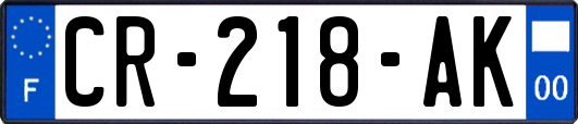 CR-218-AK