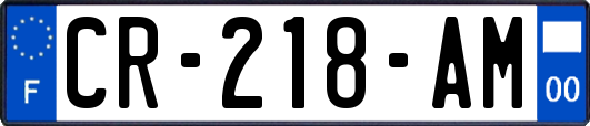 CR-218-AM