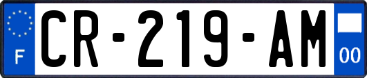 CR-219-AM