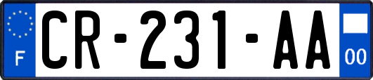 CR-231-AA