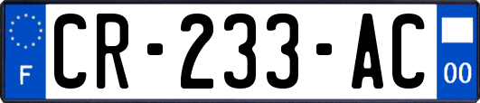 CR-233-AC
