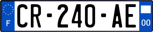 CR-240-AE