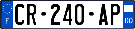 CR-240-AP