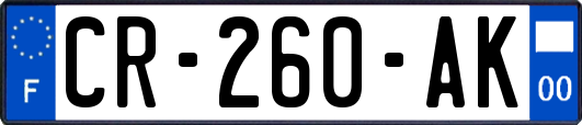 CR-260-AK