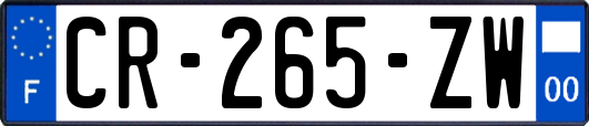 CR-265-ZW
