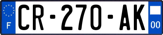 CR-270-AK