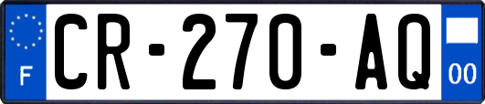 CR-270-AQ