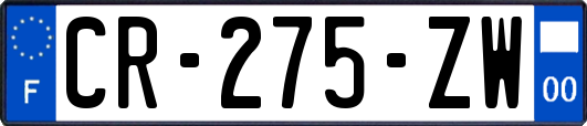 CR-275-ZW