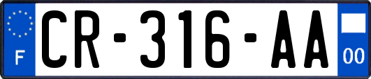 CR-316-AA