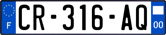 CR-316-AQ