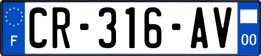 CR-316-AV