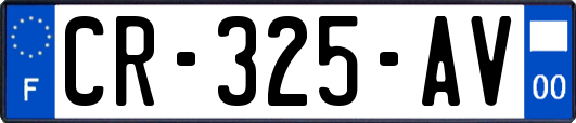 CR-325-AV