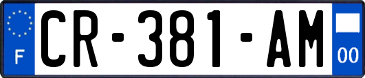 CR-381-AM