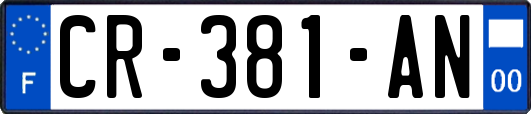 CR-381-AN