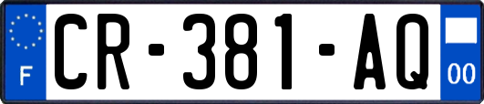 CR-381-AQ